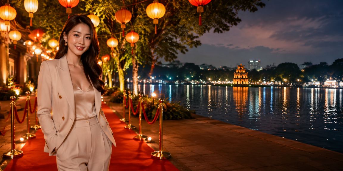 Người dùng Hà Nội nạp tiền và nhận thưởng tại chợ đêm